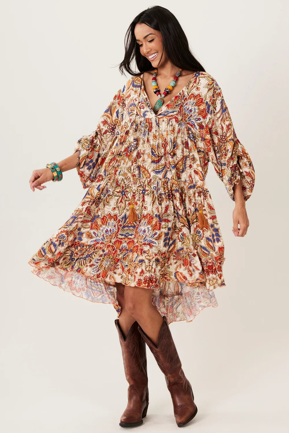 Short Loose-Fit Dress