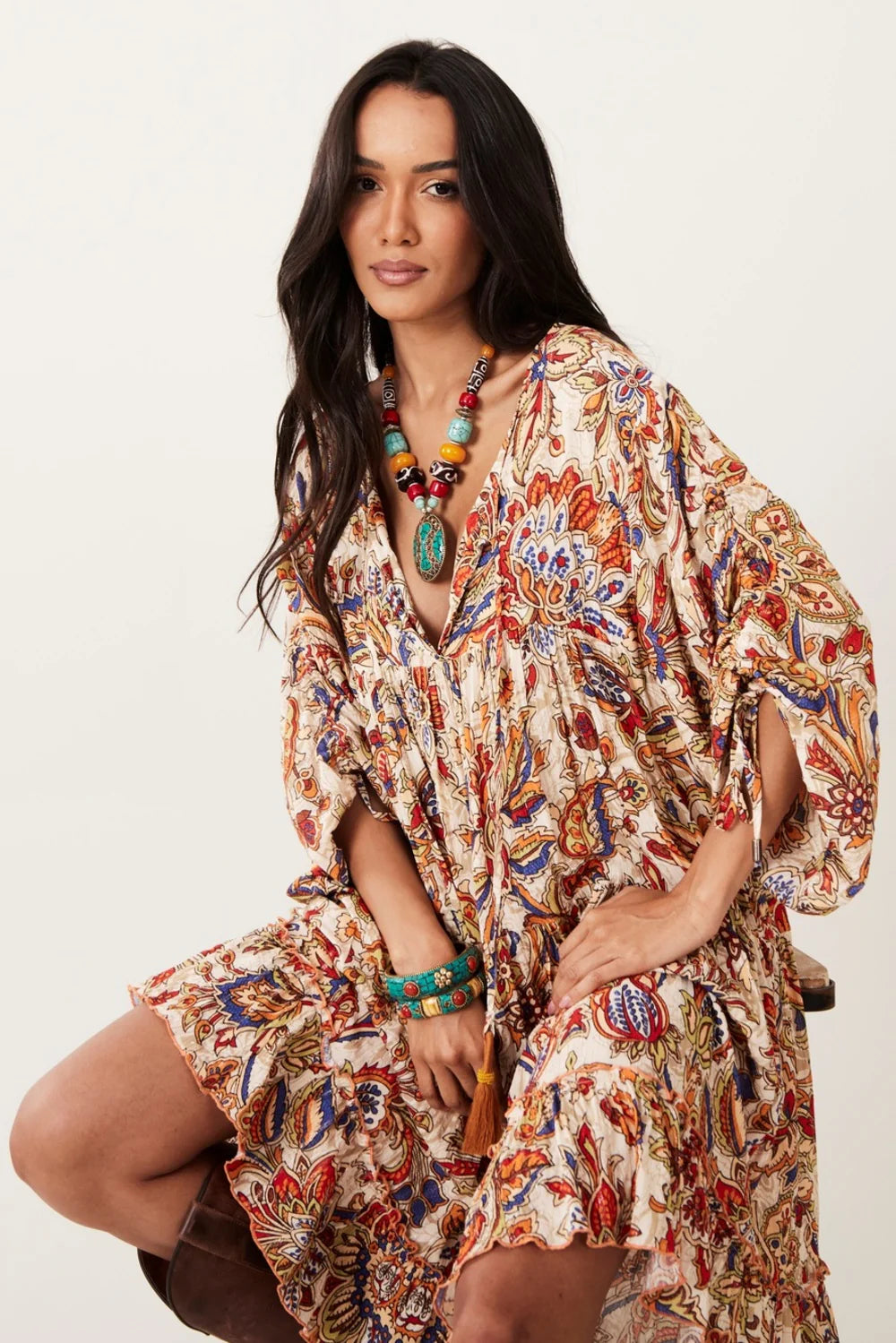 Short Loose-Fit Dress