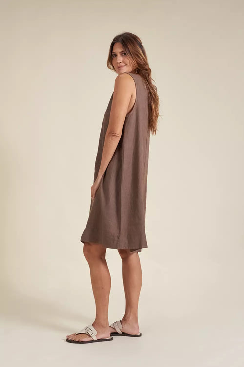 Cecilia Linen Dress